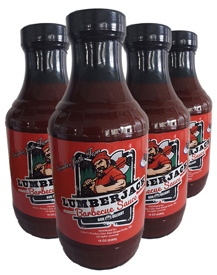 Lumberjack Barbecue Original BBQ 4-Pack